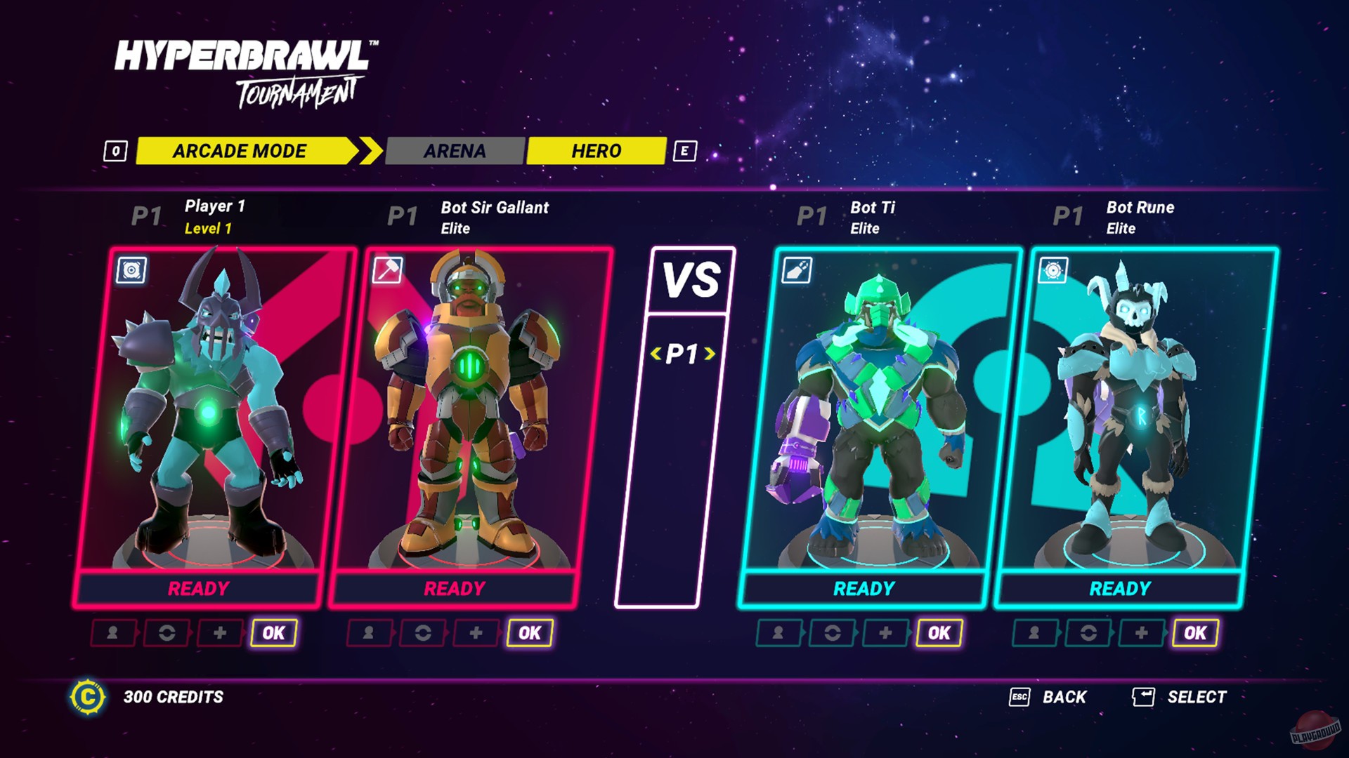 Скриншот HyperBrawl Tournament