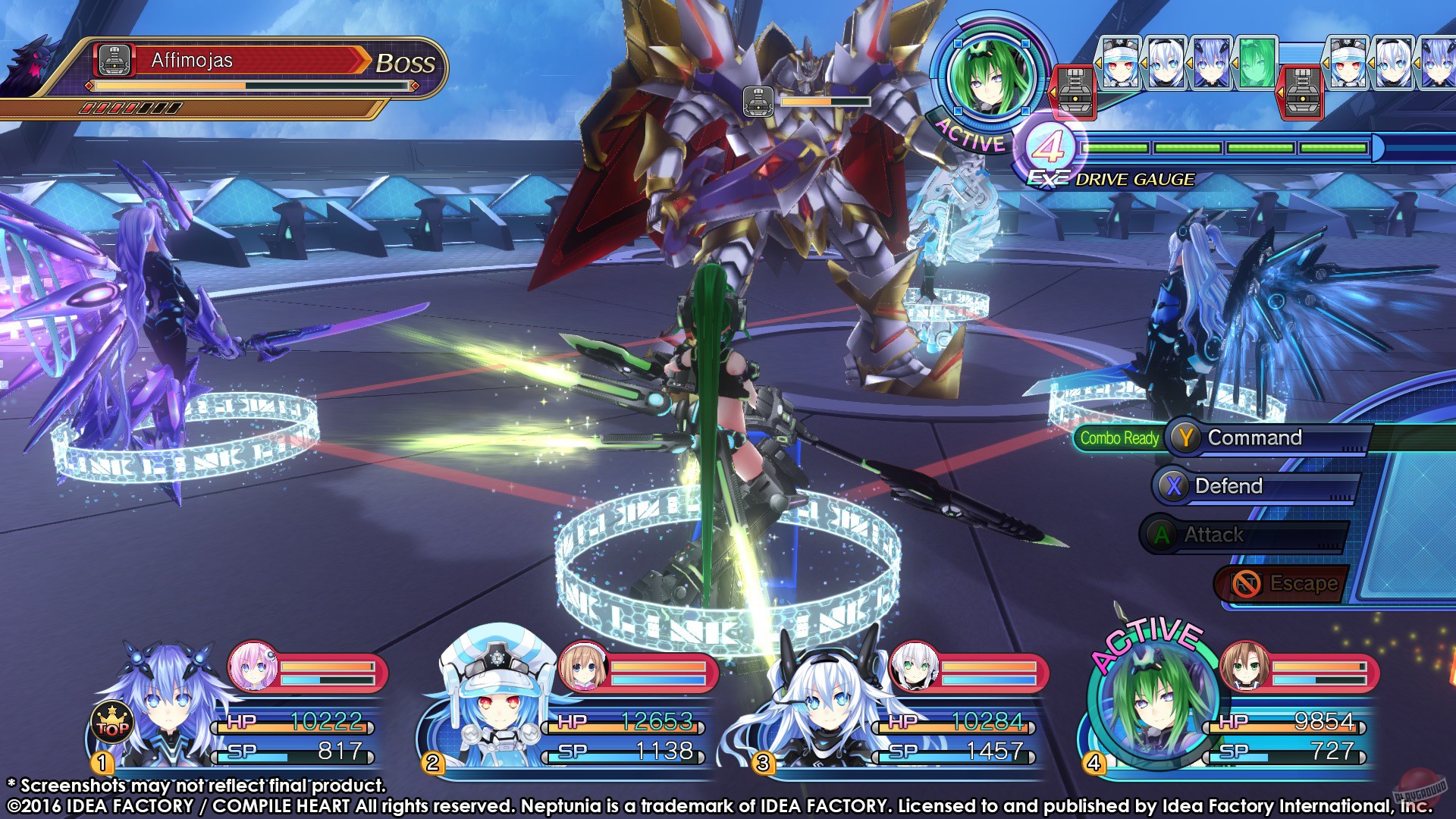 Скриншот Megadimension Neptunia VII