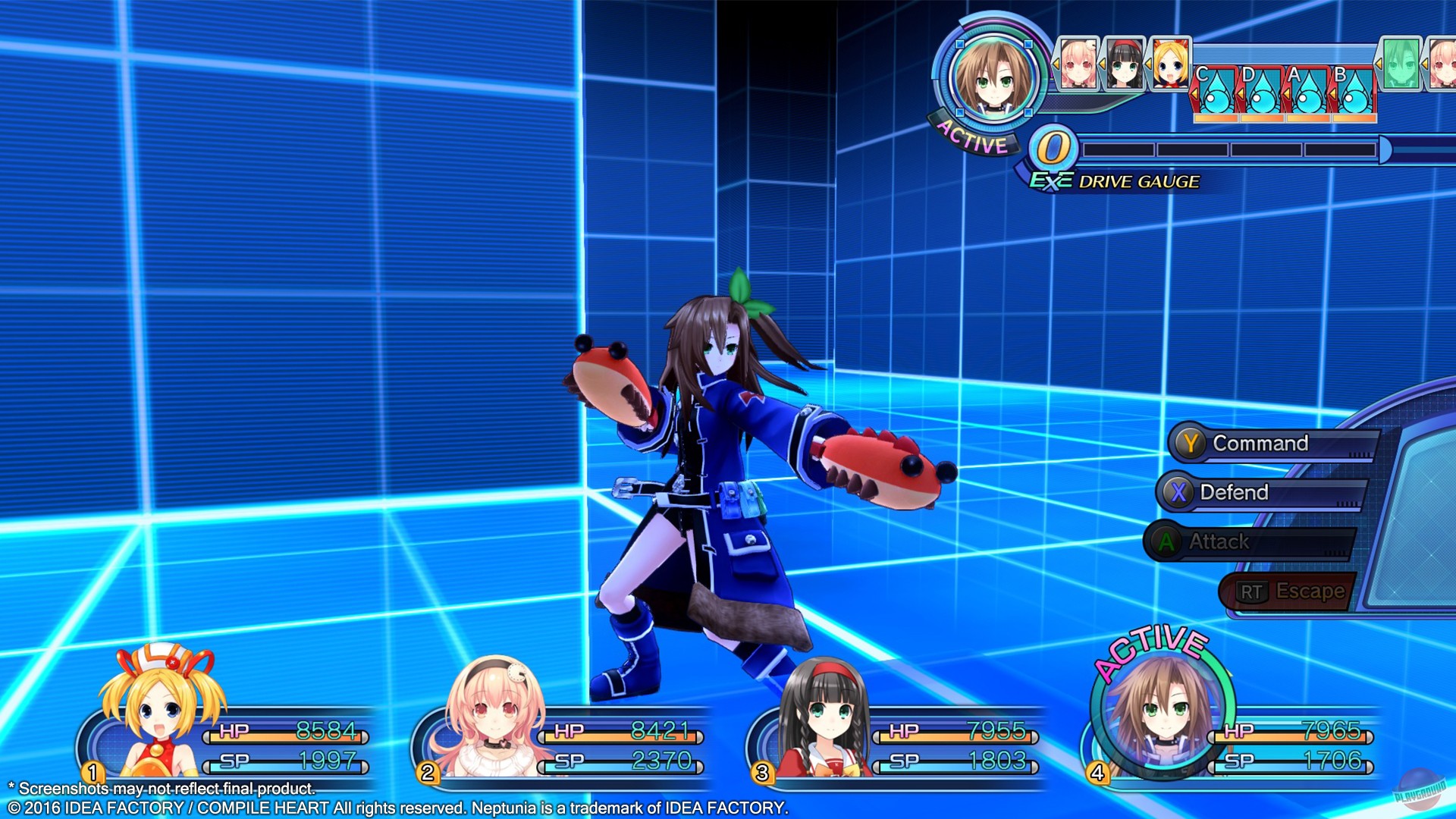 Скриншот Megadimension Neptunia VII