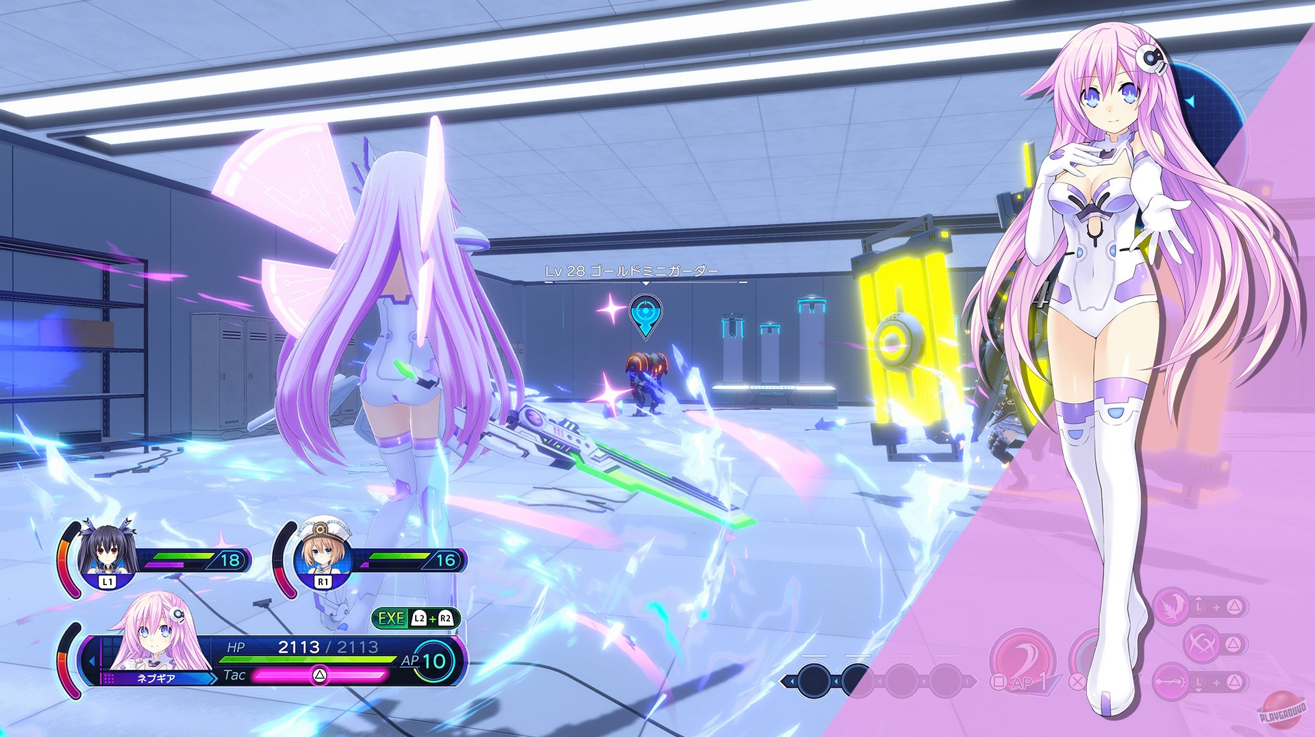 Скриншот Neptunia: Sisters VS Sisters