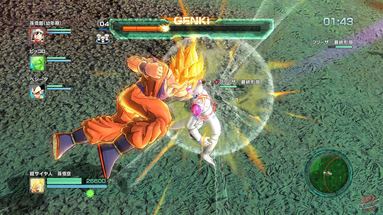 Скриншот Dragon Ball Z: Battle of Z