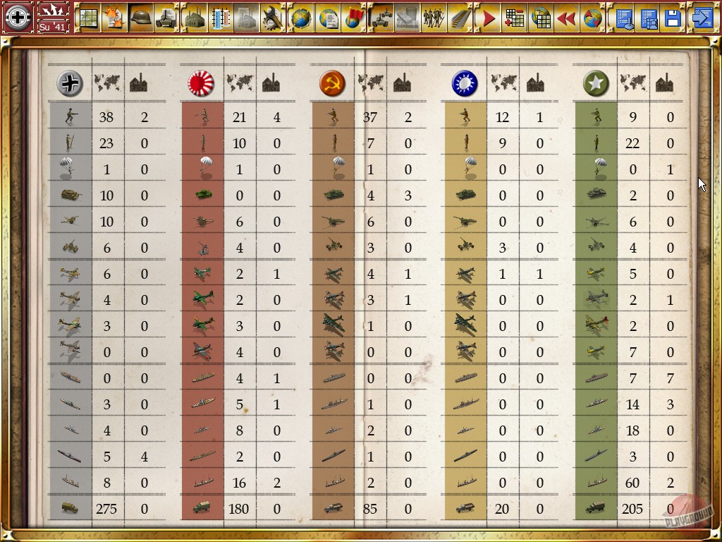 Скриншот Gary Grigsby's World at War