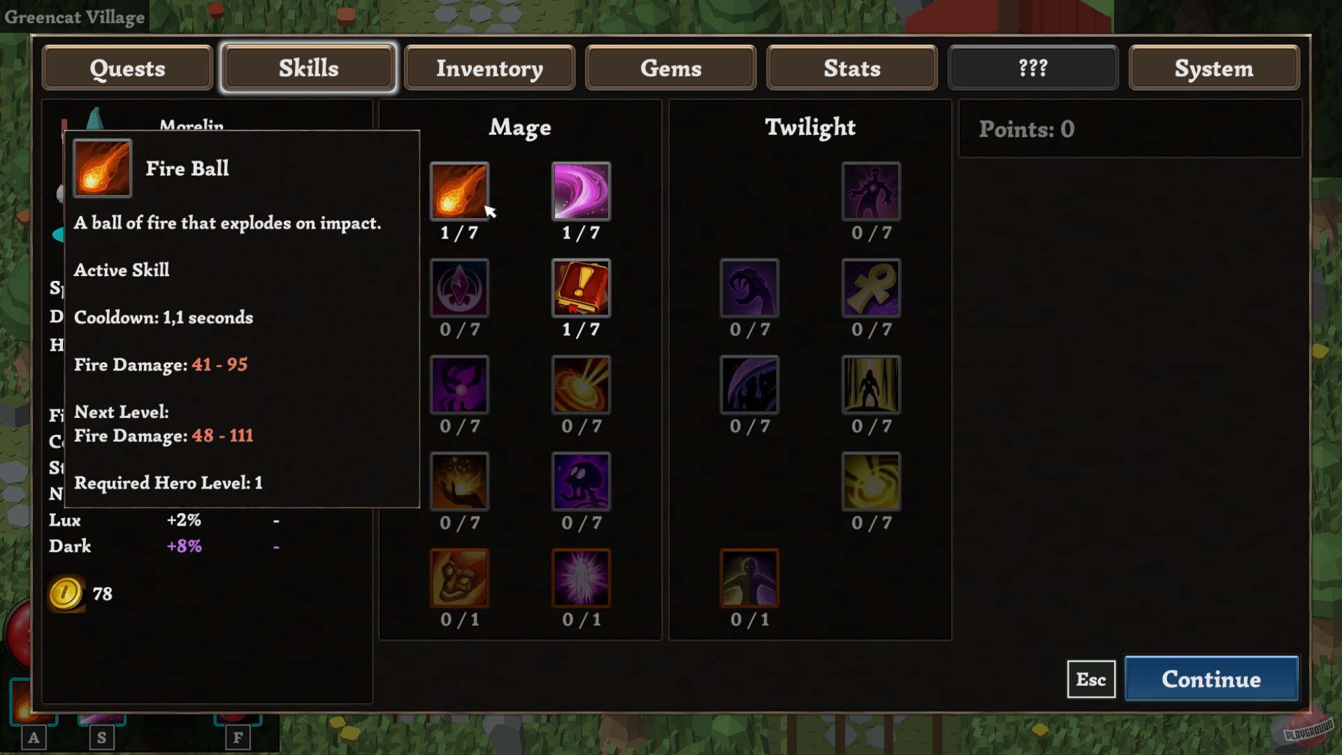 Скриншот ZpellCatz