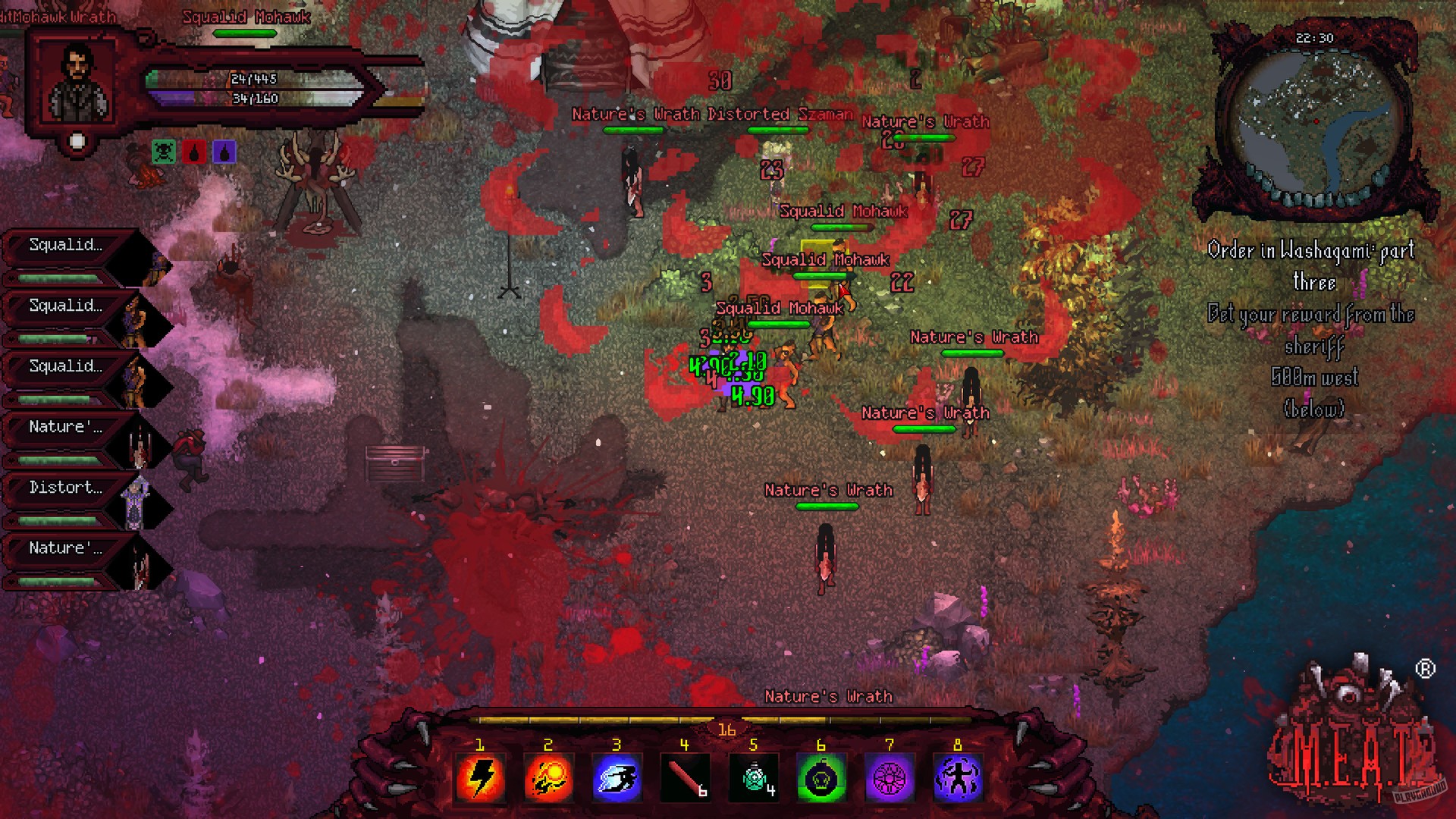 Скриншот M.E.A.T. RPG