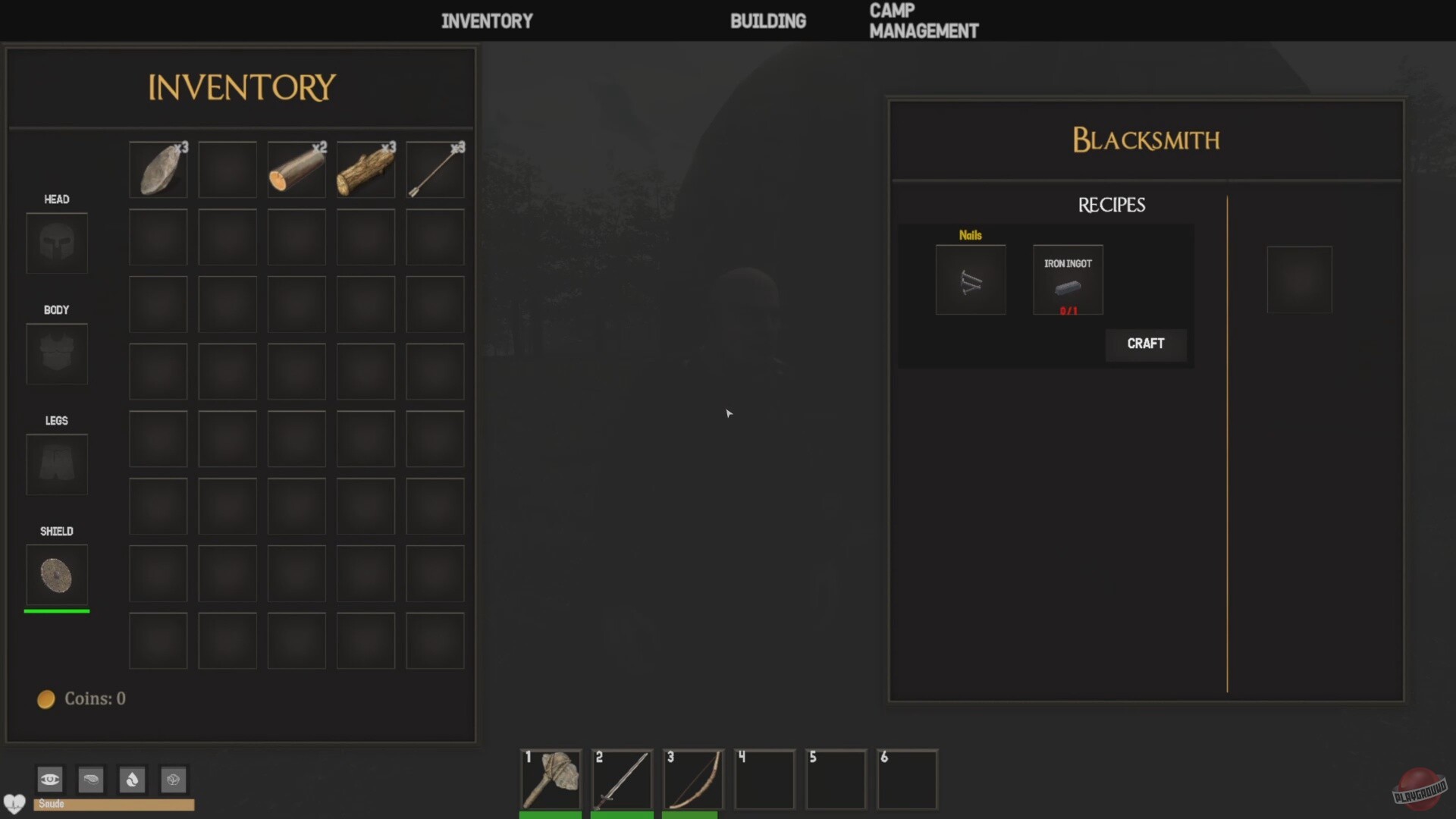 Скриншот Valhalla Path: Survival