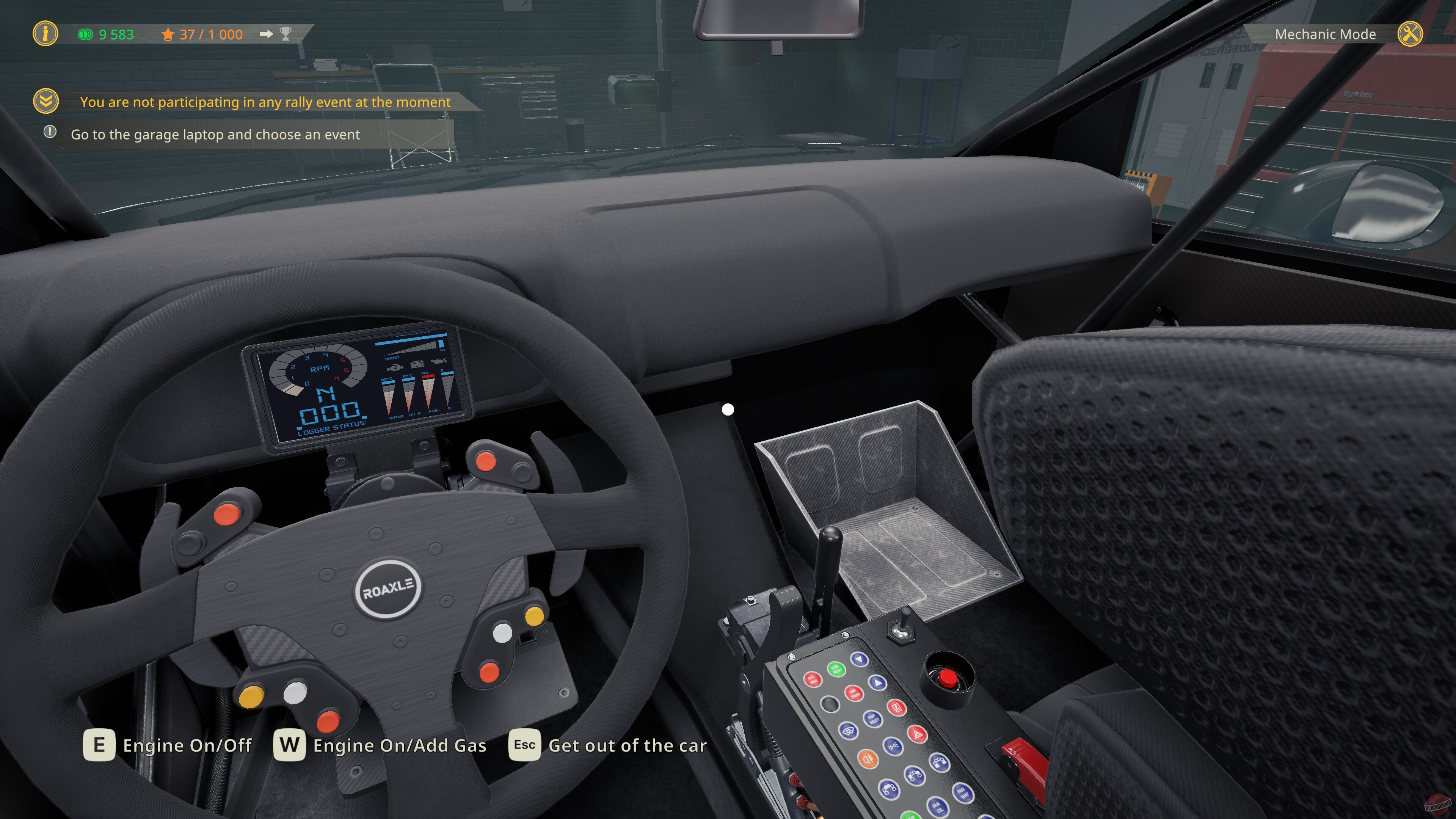 Скриншот Rally Mechanic Simulator