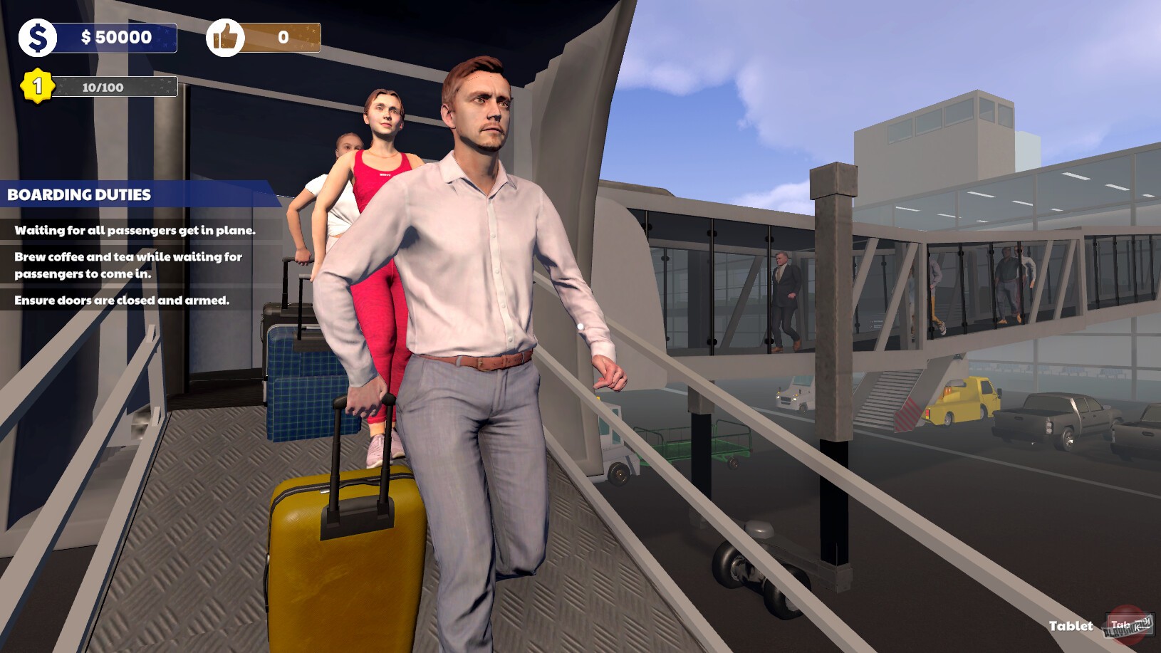 Скриншот Cabin Crew Life Simulator