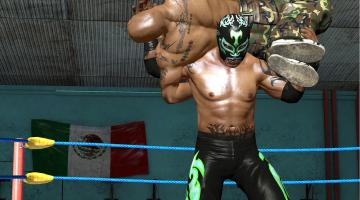 Скриншот Lucha Libre AAA: Heroes del Ring