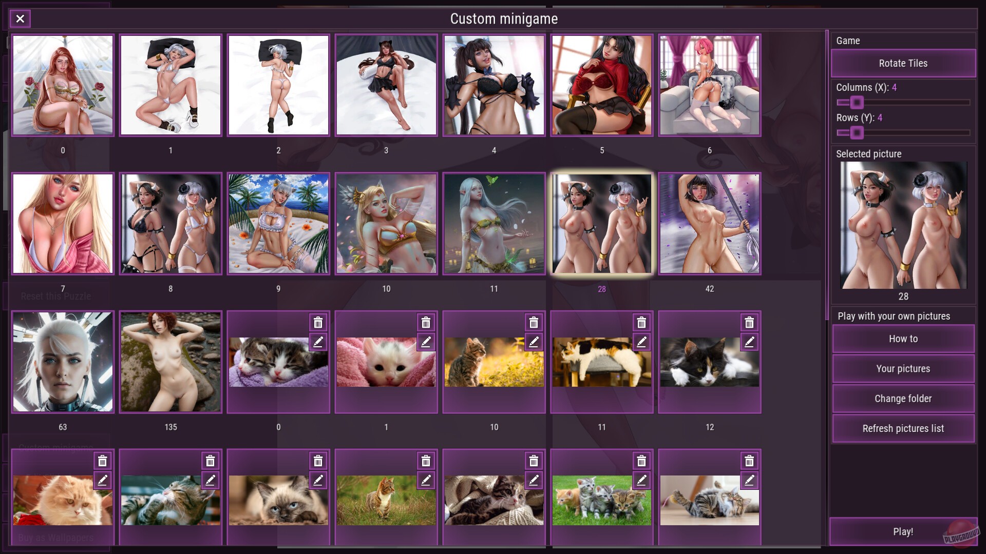 Скриншот NSFW Solitaire