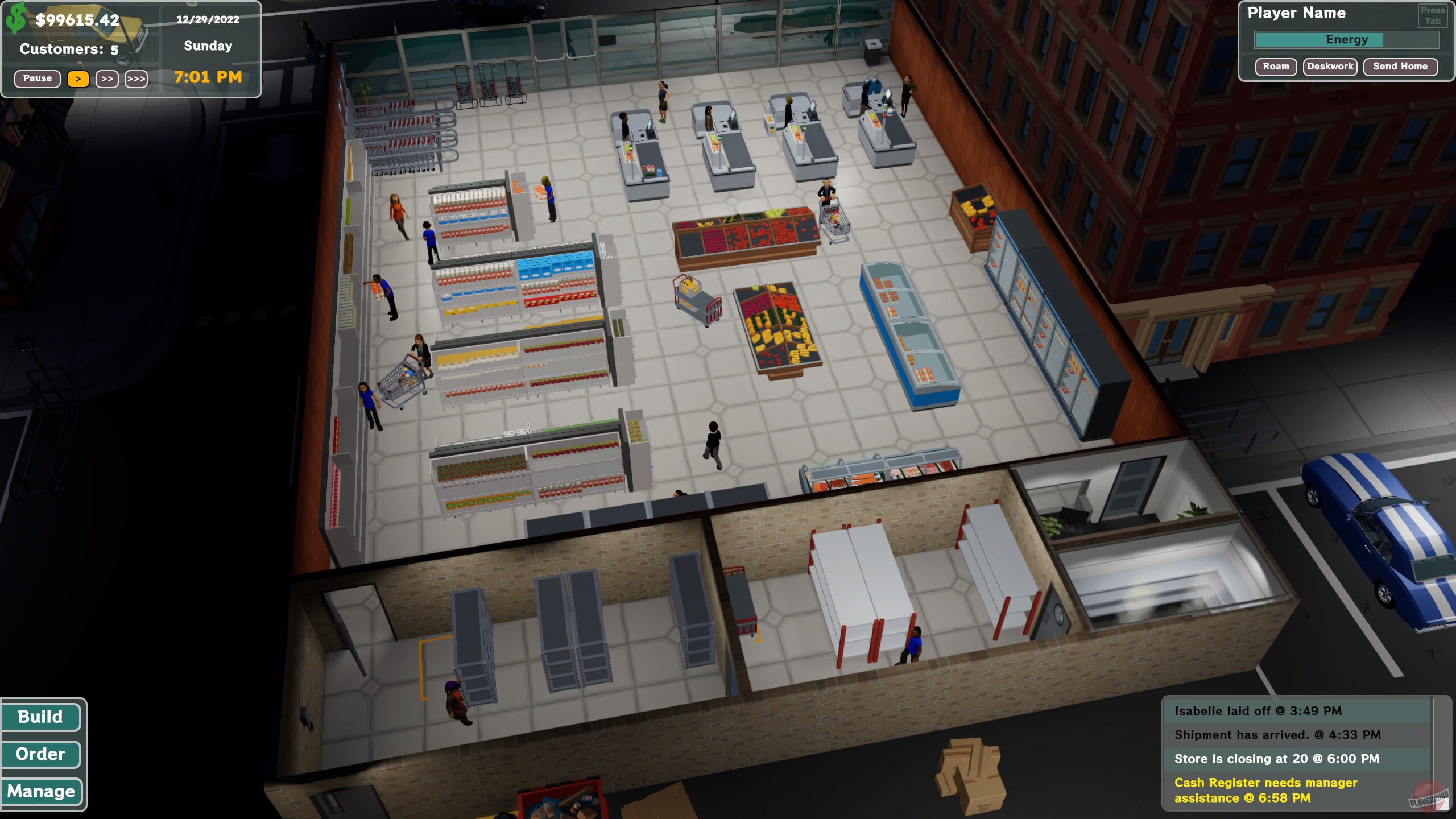 Скриншот Grocery Store Tycoon