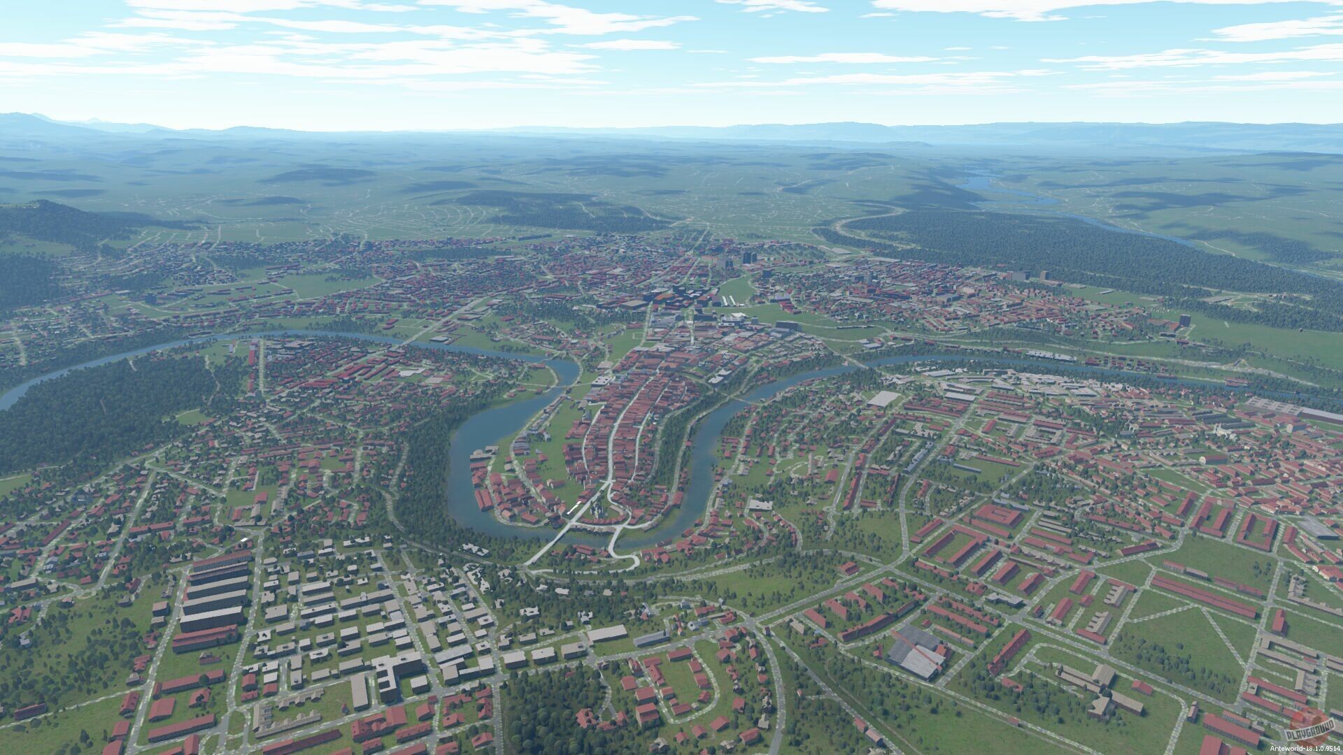 Скриншот Outerra World Sandbox