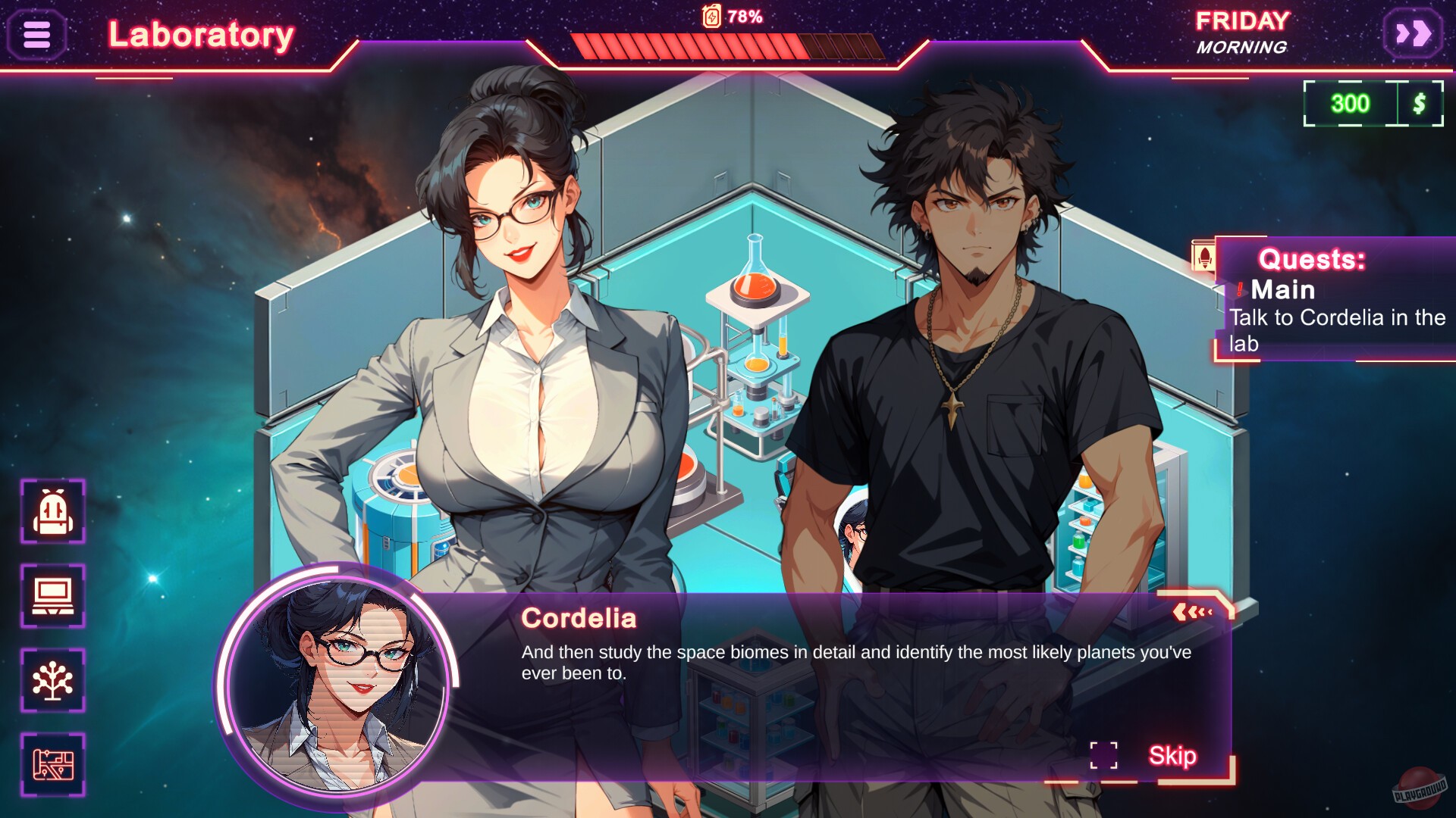 Скриншот Milfy Way: Space Orgasm