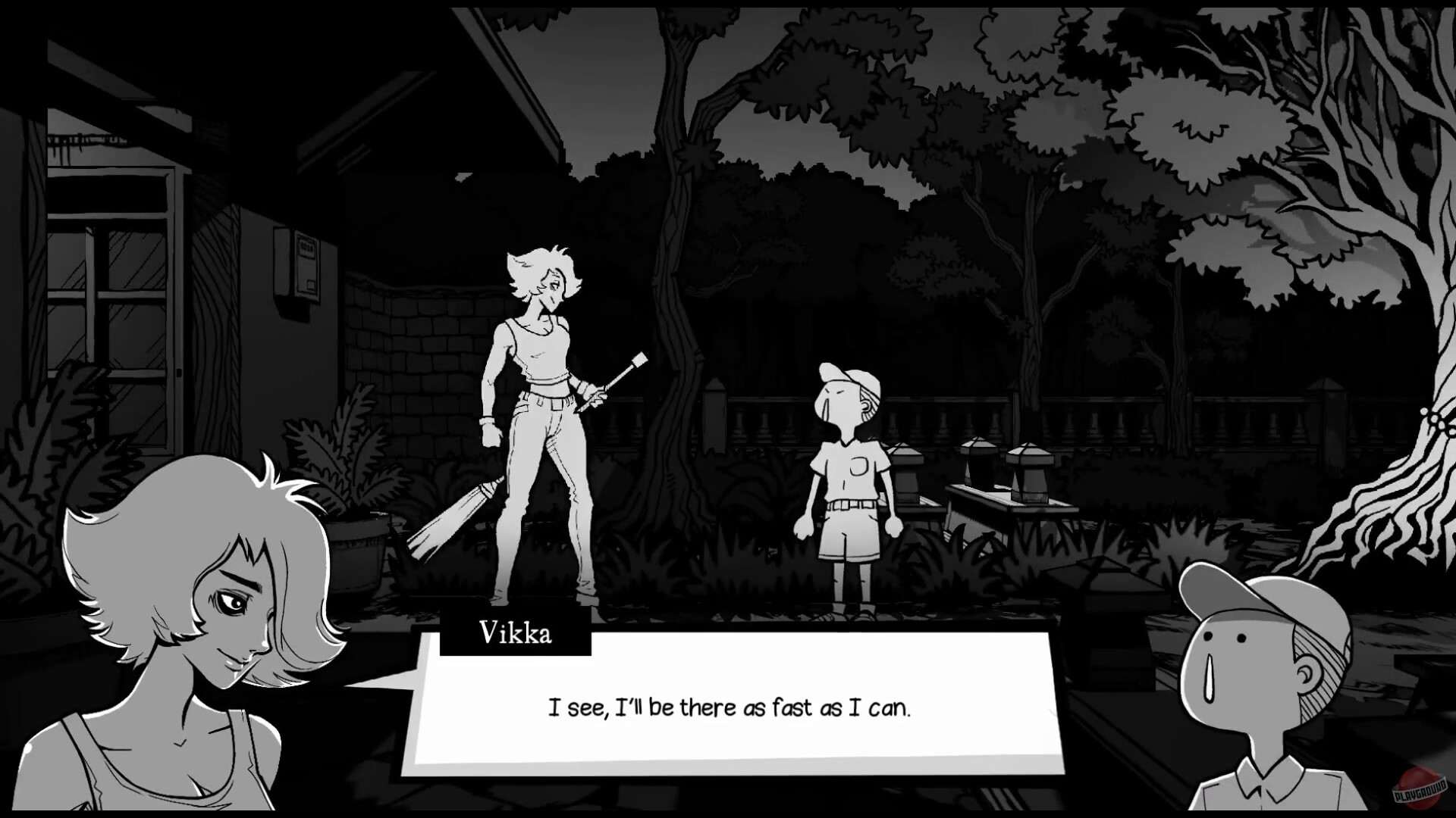 Скриншот Broomstick Exorcist