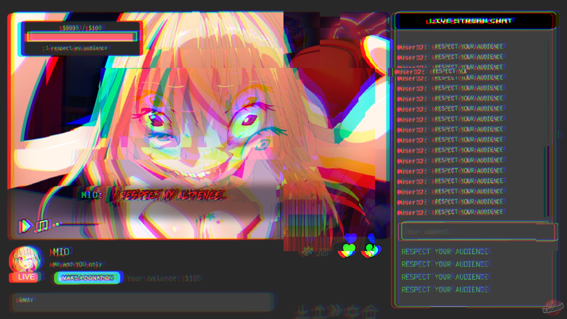 Скриншот I Hate My Waifu Streamer