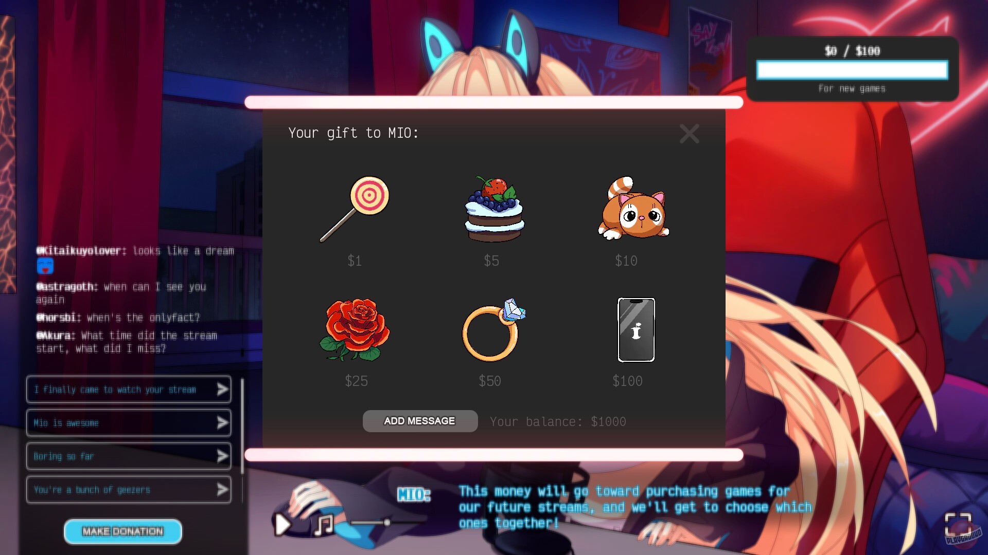 Скриншот I Hate My Waifu Streamer