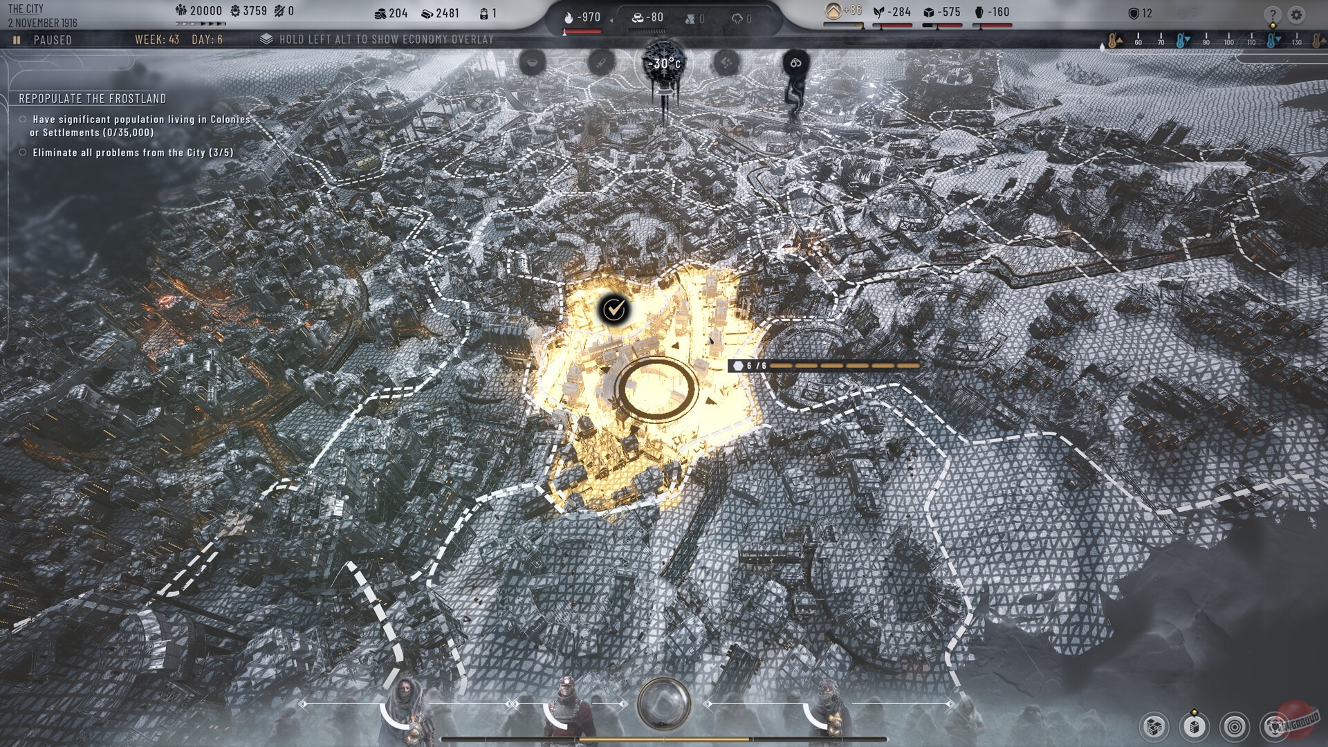 Скриншот Frostpunk 2
