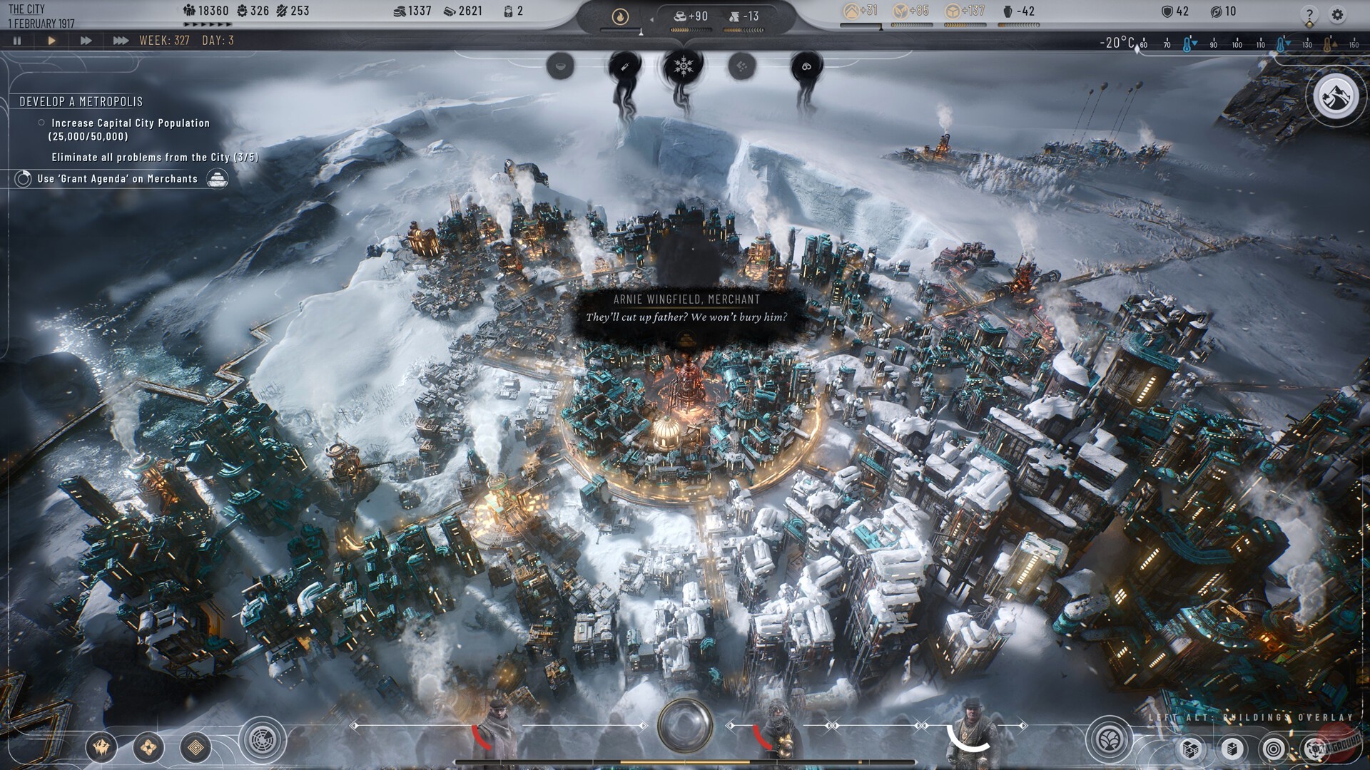 Скриншот Frostpunk 2