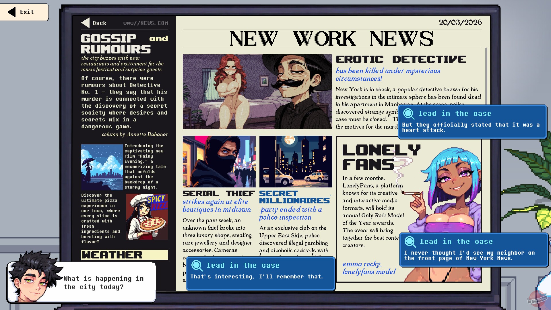 Скриншот Guilty Pleasures