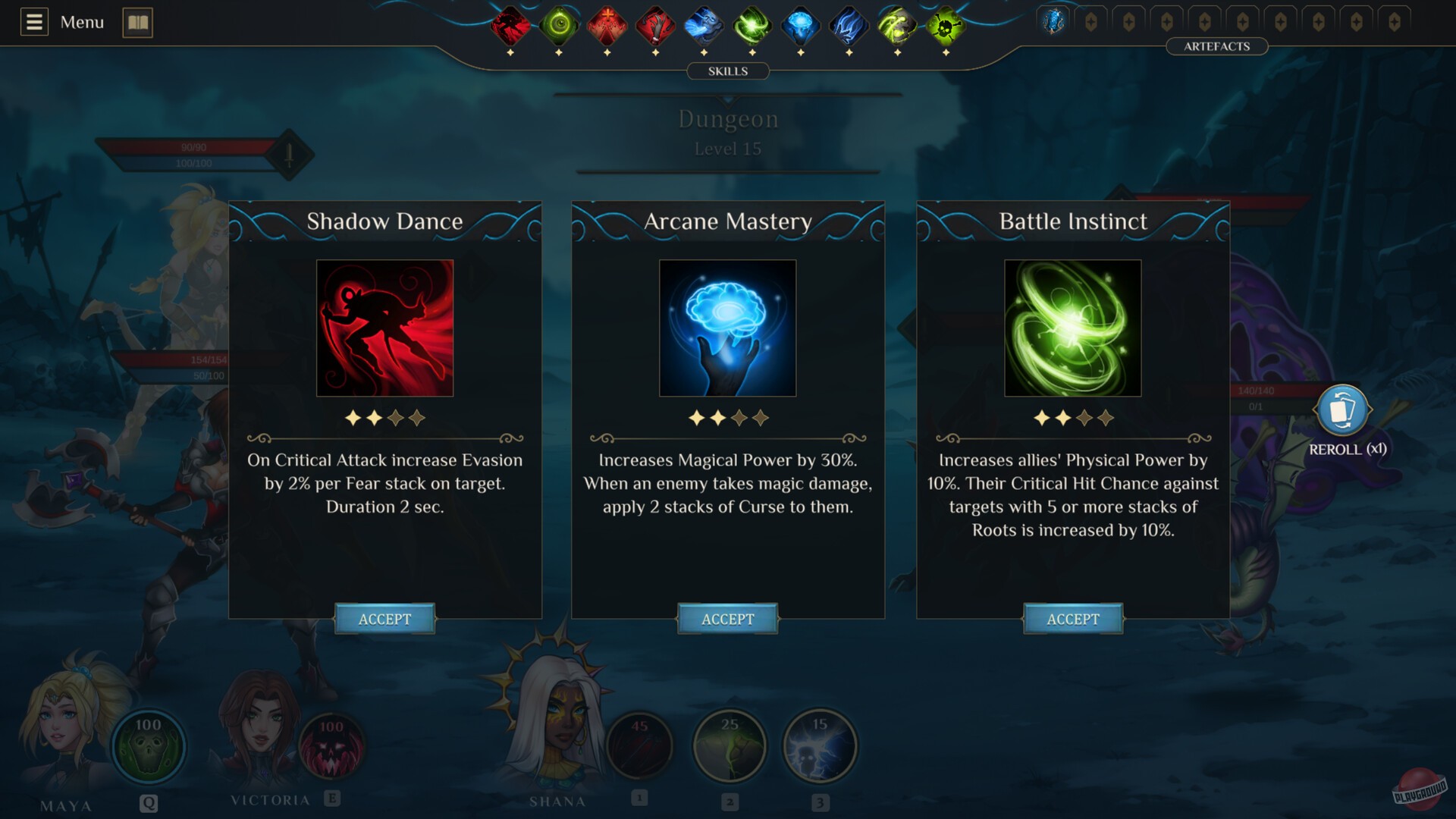 Скриншот Shana - Priestess of Tona