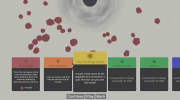 Скриншот A Game About Feeding A Black Hole