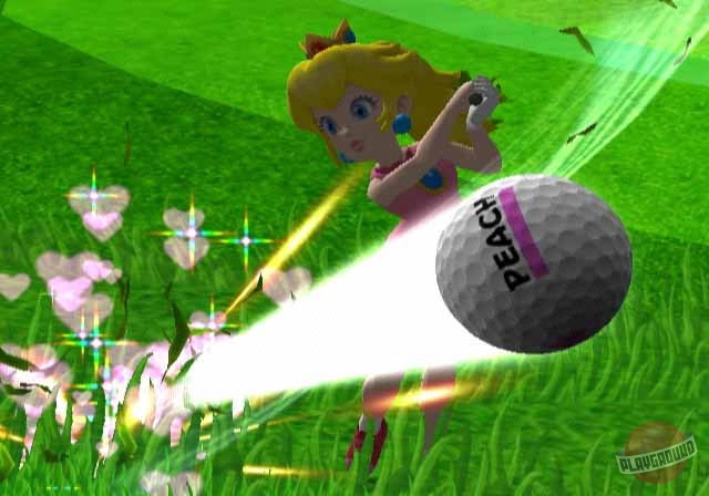 Скриншоты игры Mario Golf: Toadstool Tour