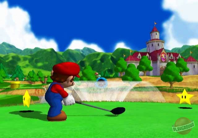 Скриншоты игры Mario Golf: Toadstool Tour