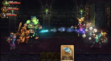 Скриншот SteamWorld Quest: Hand of Gilgamech