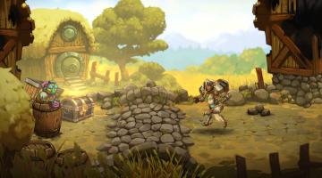 Скриншот SteamWorld Quest: Hand of Gilgamech