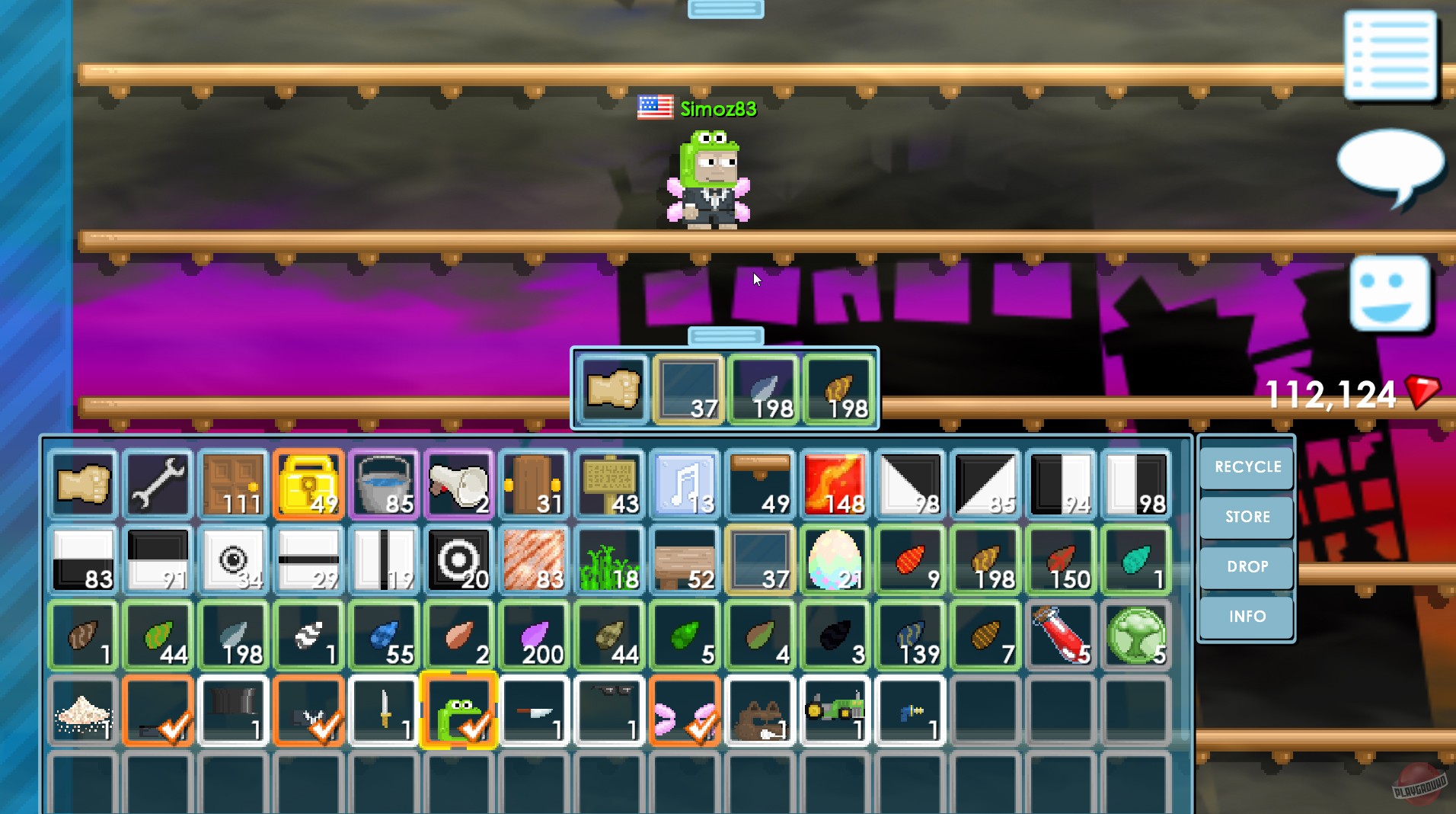 Скриншот Growtopia