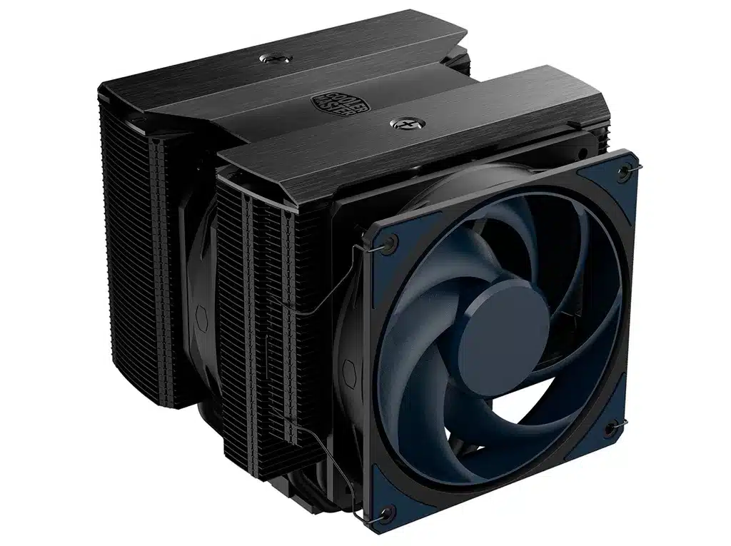 Кулер Cooler Master MA824 Stealth получил 8 теплотрубок