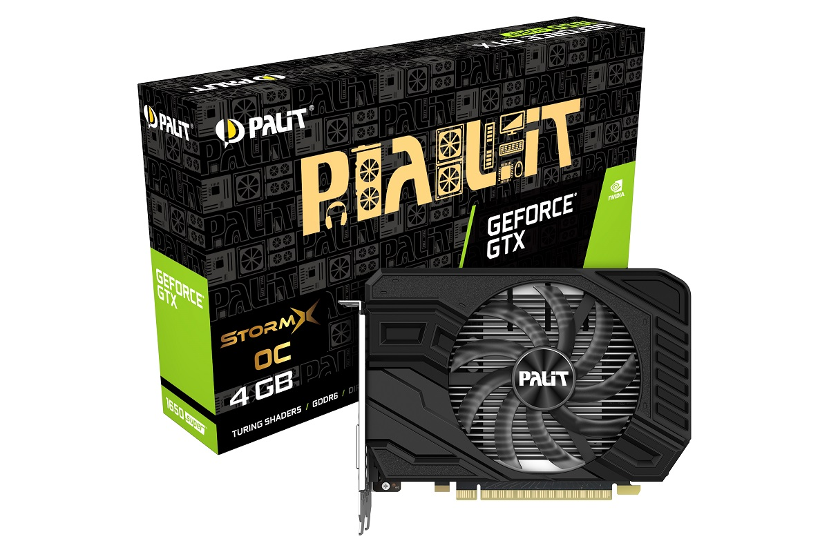 Видеокарты серии Palit GeForce GTX 1650 SUPER поступили в продажу