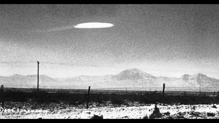 Фотография, сделанная в пригороде Розуэлла (штат Нью-Мексико), 1963 г.