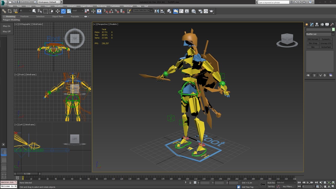 Oroliga-Готика на Unreal Engine 4