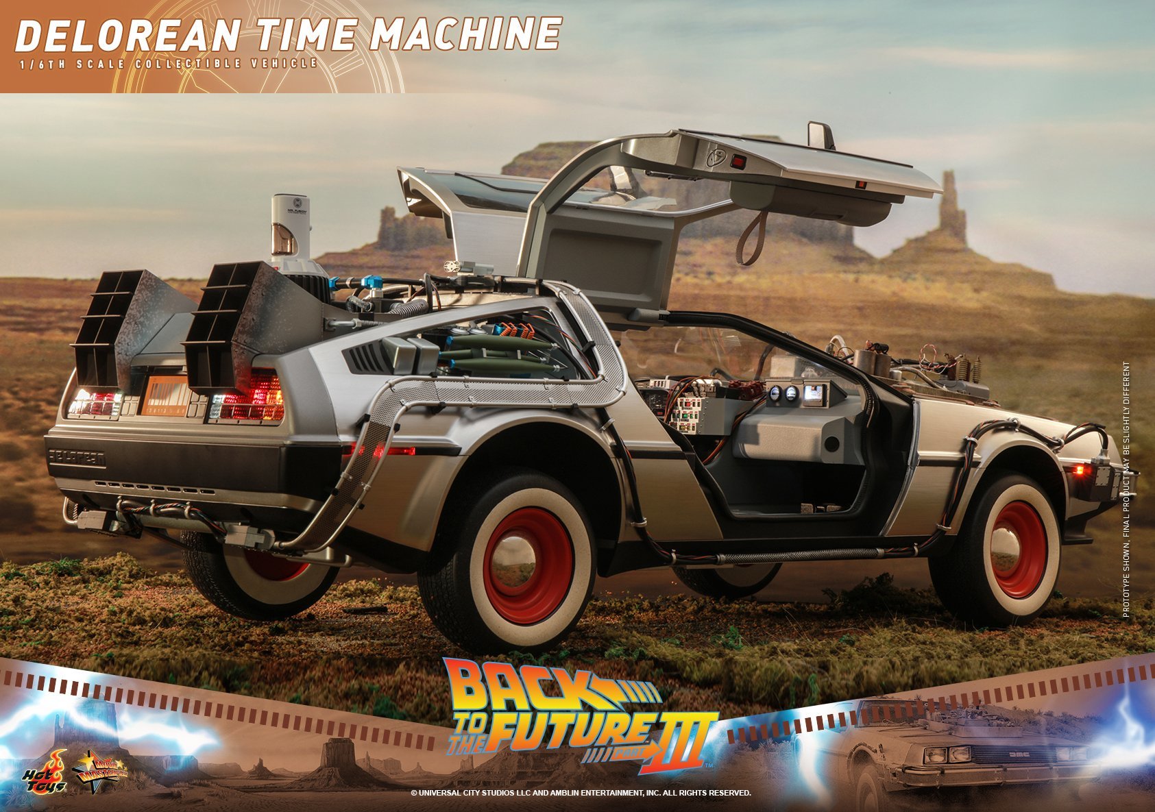 Hot Toys выпустит модель легендарной "Делориан"из фильма "Назад в ...