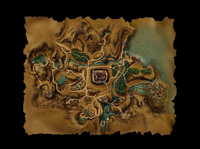 Карта из оригинальной игры