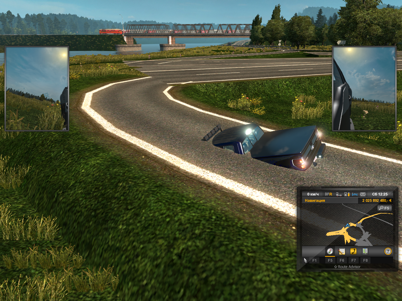Скачать ETS 2 "Восточный Экспресс v7.0" (1.21) - Геймплей