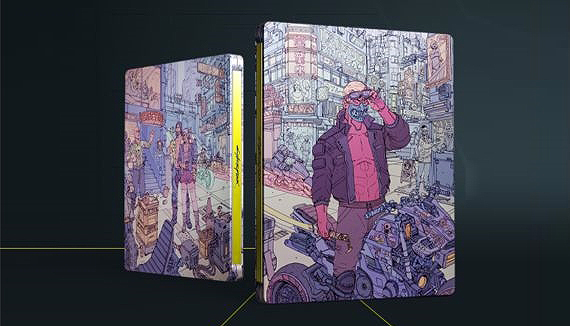 Первый взгляд на стилбуки Cyberpunk 2077
