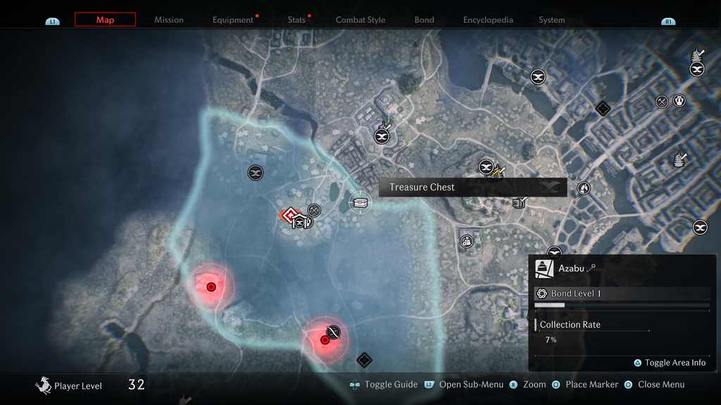 Тайники в Rise of the Ronin: все сундуки с сокровищами в Эдо