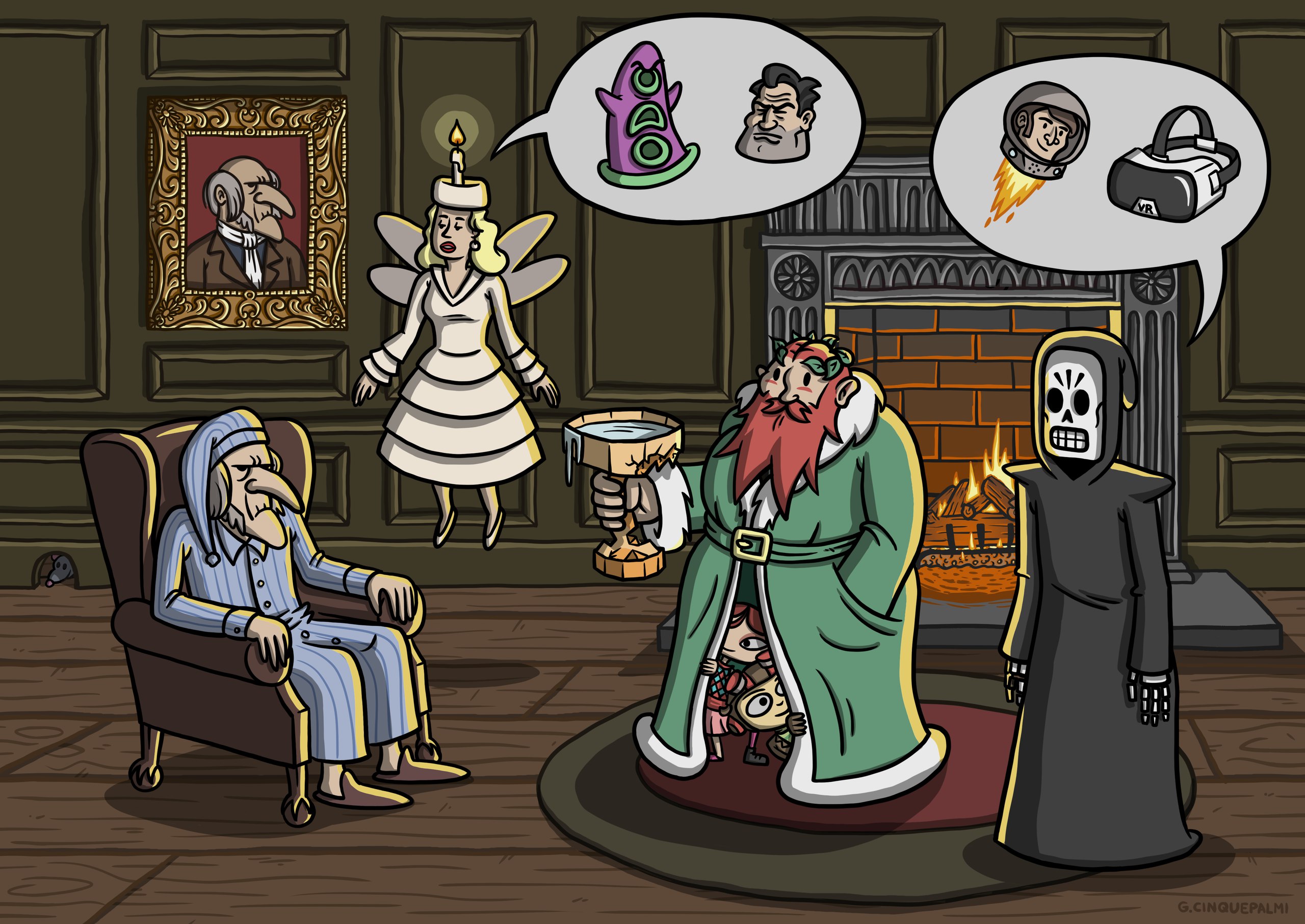 С новым годом обезьянки!