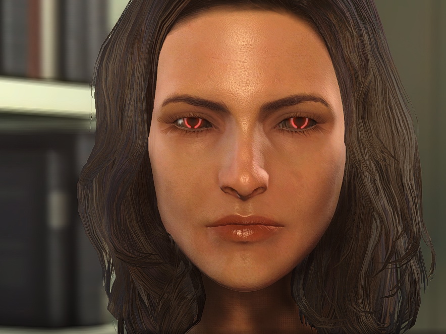 Скачать Fallout 4 "More Custom Eyes Options / Ещё текстуры глаз" Геймплей