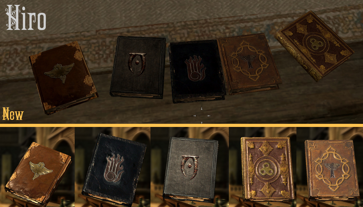 Скачать TES 5: Skyrim "\\\ Мелочь от Hiro ( Книжные книги ... Final ...