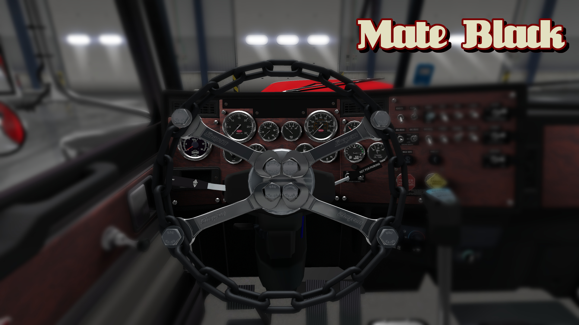 Скачать Euro Truck Simulator 2 "Новый руль-цепь для грузовиков" [1.45 ...