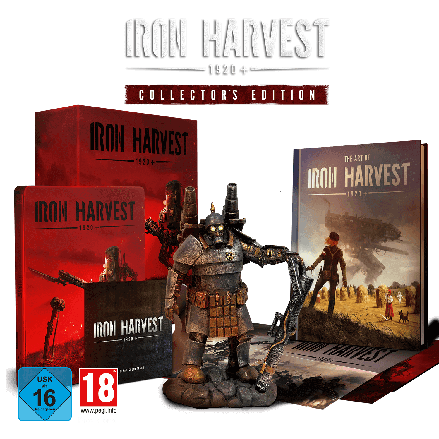 Iron Harvest в коллекционное издание стратегии войдёт фигурка бойца в