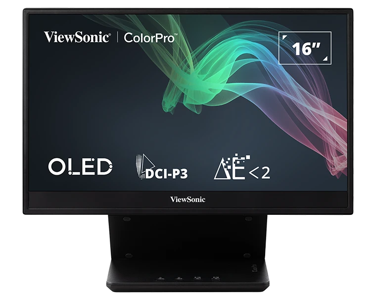 Представлен портативный монитор ViewSonic ColorPro VP16-OLED