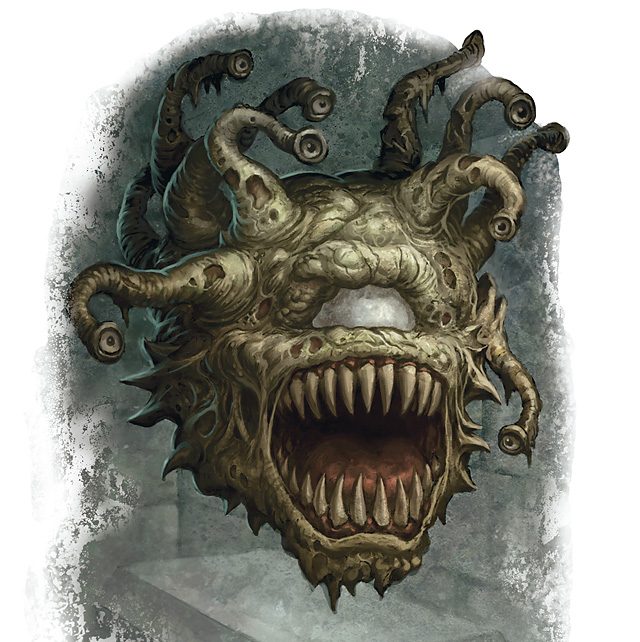 Бехолдер-зомби. Да, и такое бывает