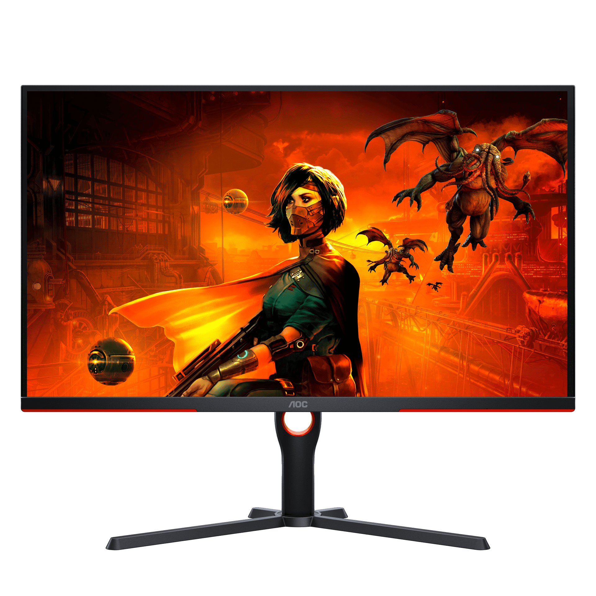 AOC представила игровые 4K-мониторы AGON Gaming U27G3X/BK и U32G3X/BK