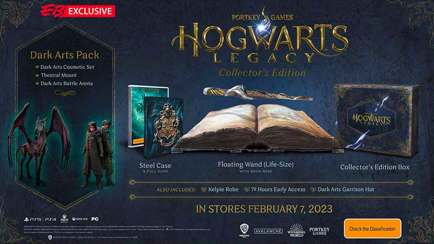 В сети появилось коллекционное издание Hogwarts Legacy с волшебной палочкой