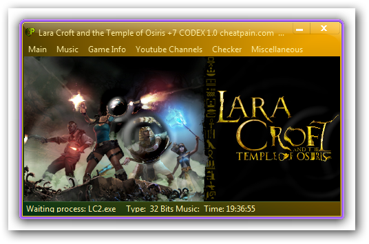 Lara Croft and the Temple of Osiris: Trainer (+7) [1.0] {h4x0r}