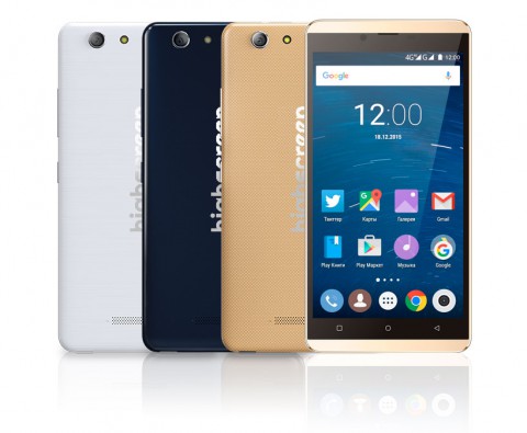 Highscreen Bay оснастили универсальным разъёмом USB Type-C