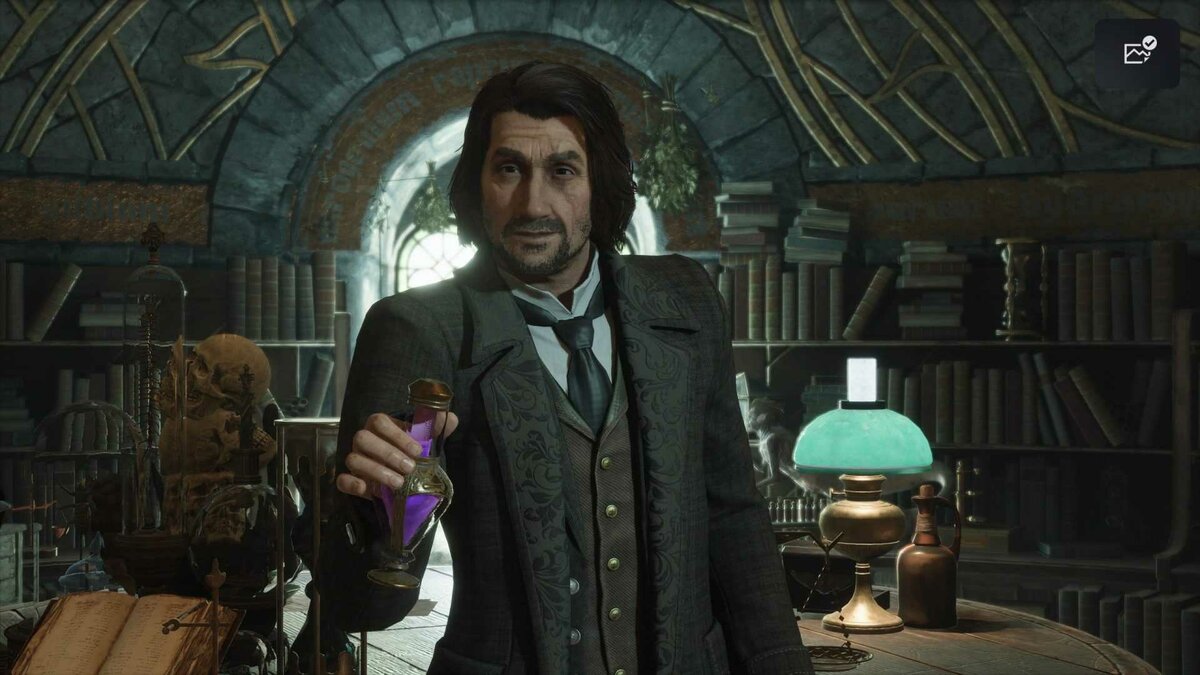 Эзоф Шарп, преподаватель зельеварения